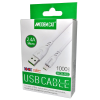 Chargeur secteur Modemcat MTC-005 2x USB avec câble Micro USB / 2.4A / Blanc