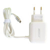 Chargeur secteur Modemcat MTC-005 2x USB avec câble Micro USB / 2.4A / Blanc