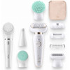 Epilateur électrique Braun Silk-épil 9 Flex 9300 Beauty Set avec technologie Wet & Dry