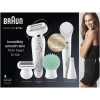 Epilateur électrique Braun Silk-épil 9 Flex 9300 Beauty Set avec technologie Wet & Dry