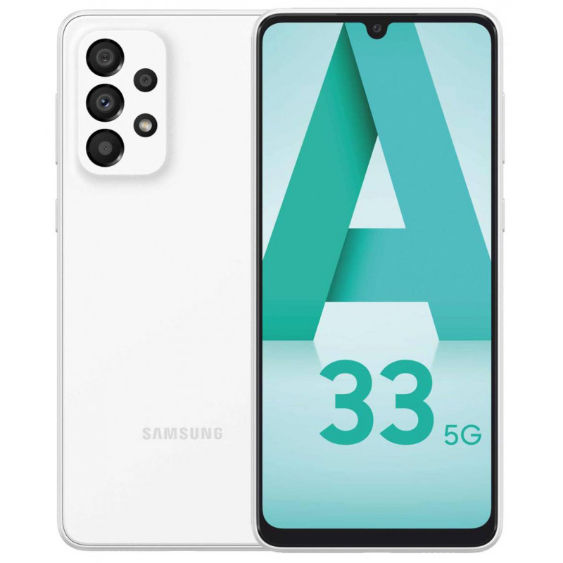 Samsung Galaxy A33 / 6 Go / 128 Go / Blanc