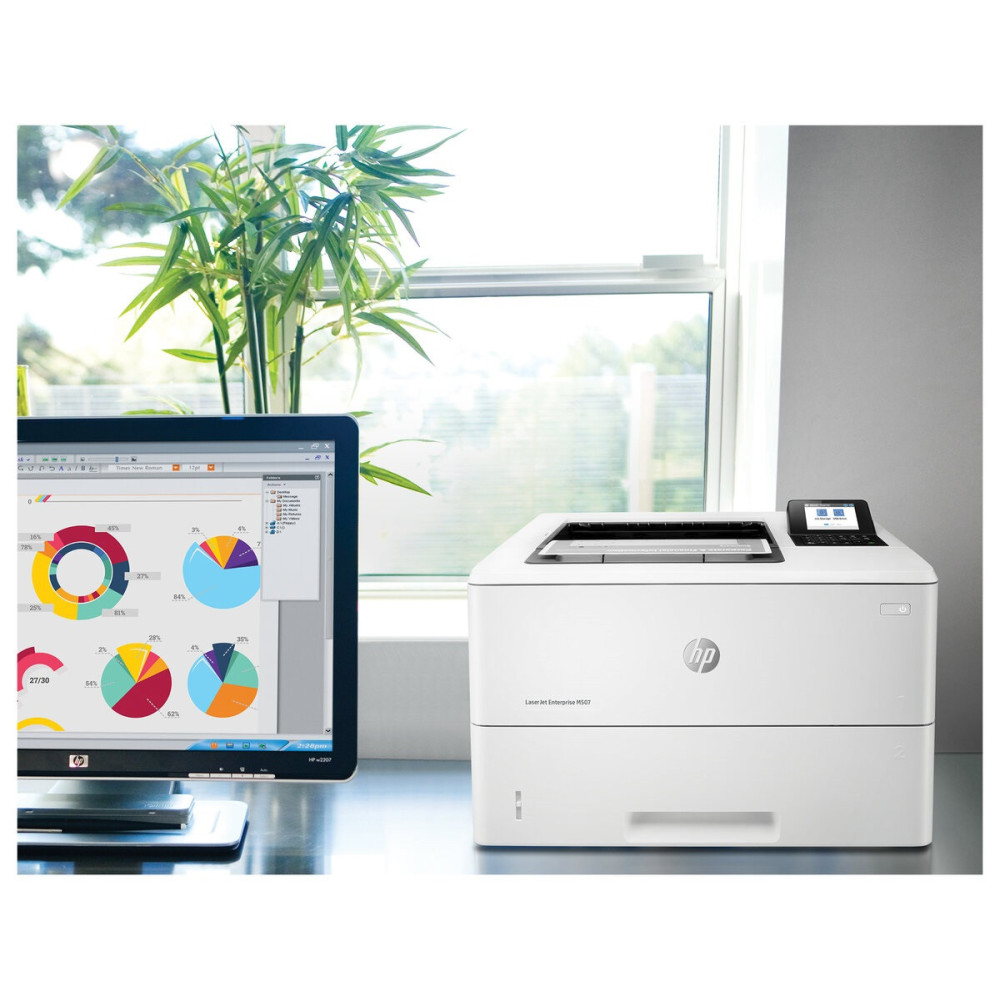 Imprimante Laser Monochrome HP LaserJet M507DN / Réseau