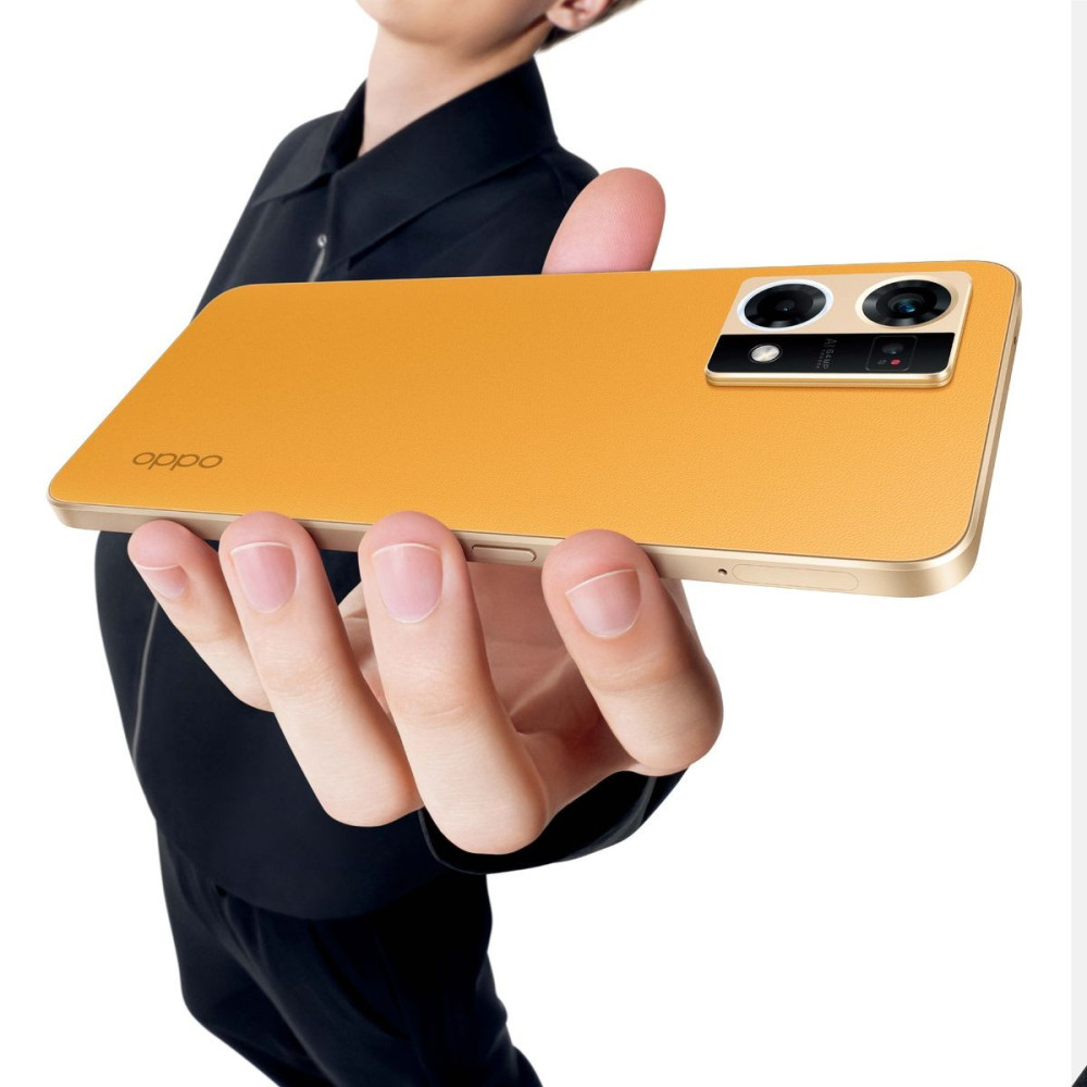 Oppo Reno 7 Orange 4G  (8 Go/256 Go) | Tunisianet