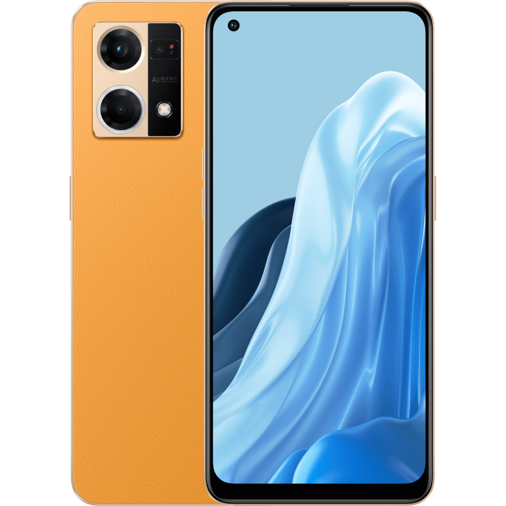 Oppo Reno 7 Orange 4G  (8 Go/256 Go) | Tunisianet