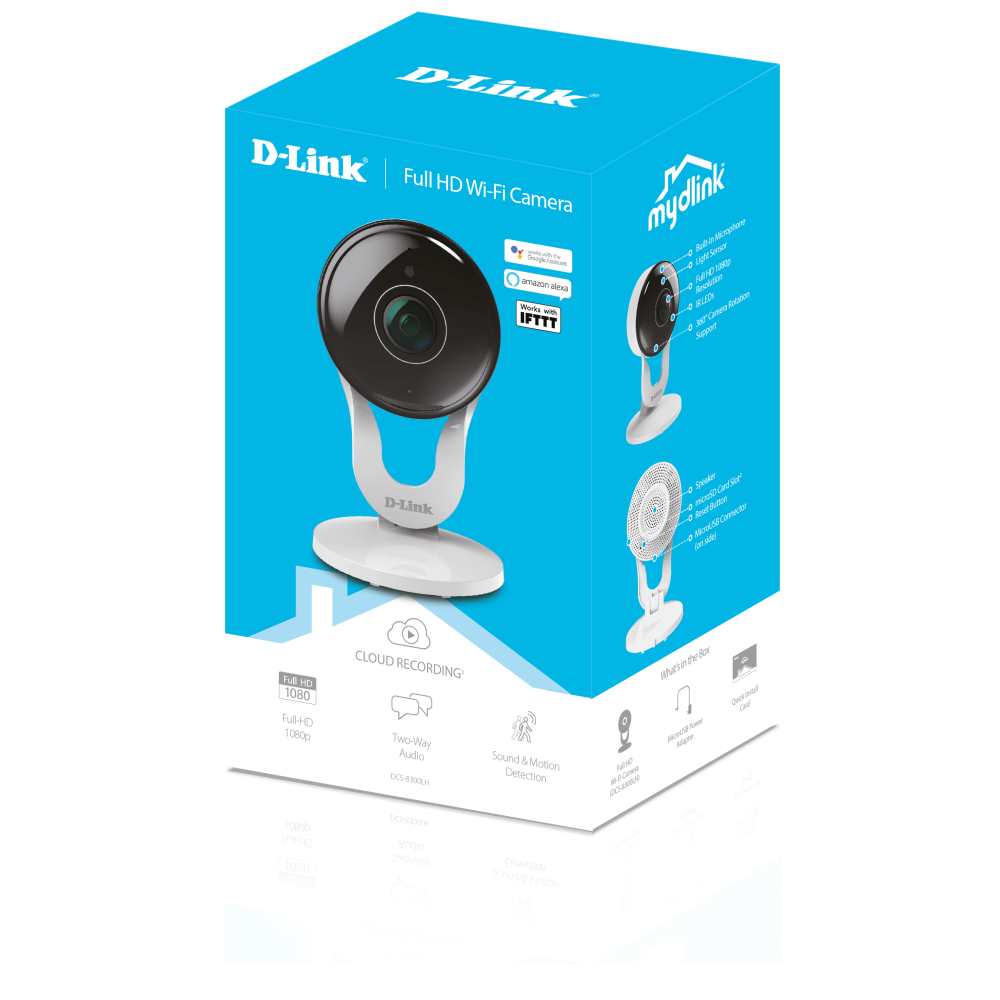 Caméra réseau D-Link DCS-8300LHV2 Full HD / WiFi / Bluetooth