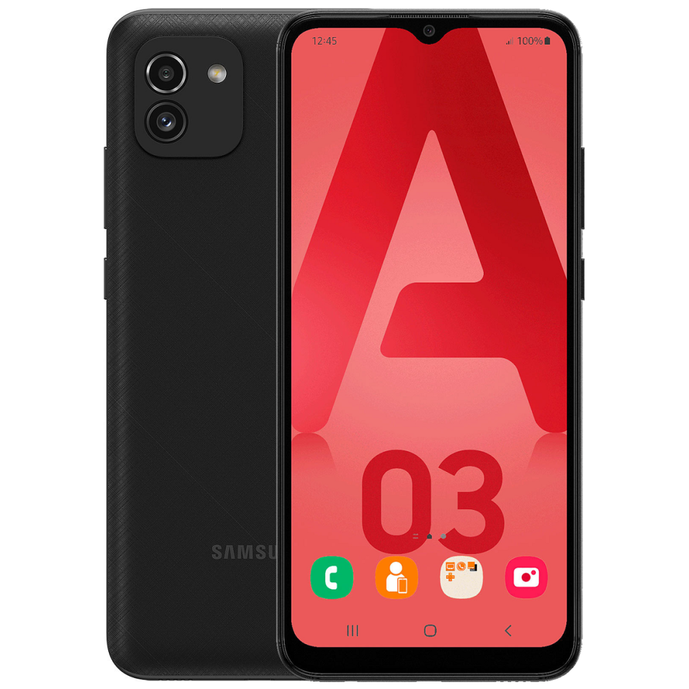 Samsung Galaxy A03 32 Go Noir | Mobile Samsung Tunisie