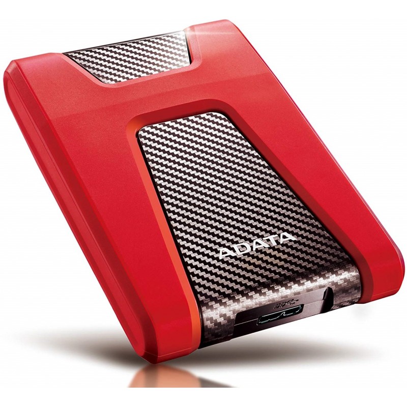 DISQUE DUR EXTERNE ANTICHOCS HD650 USB 3.1 / 2 TO / ROUGE