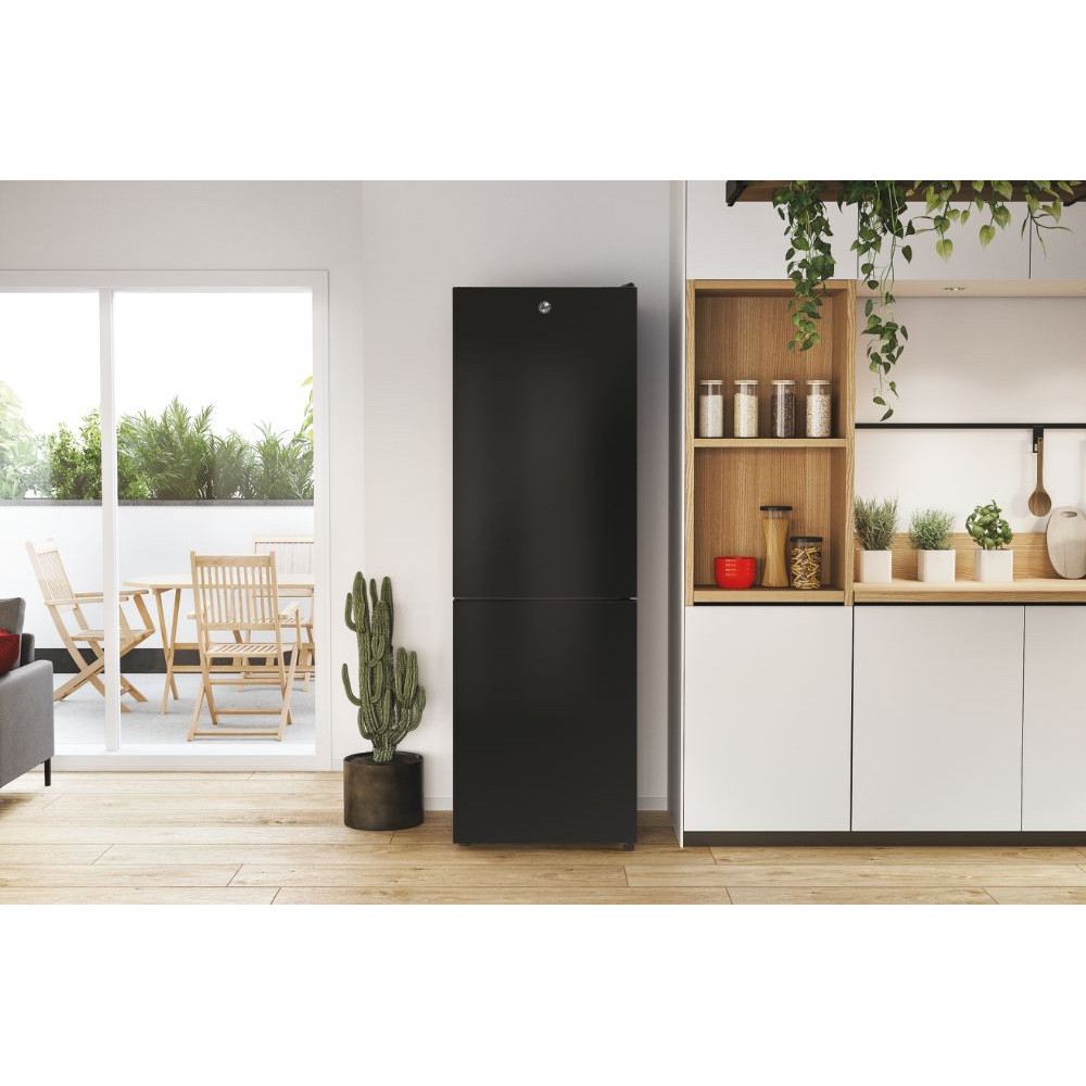 Réfrigérateur No Frost Hoover Combiné 341Litres / Noir