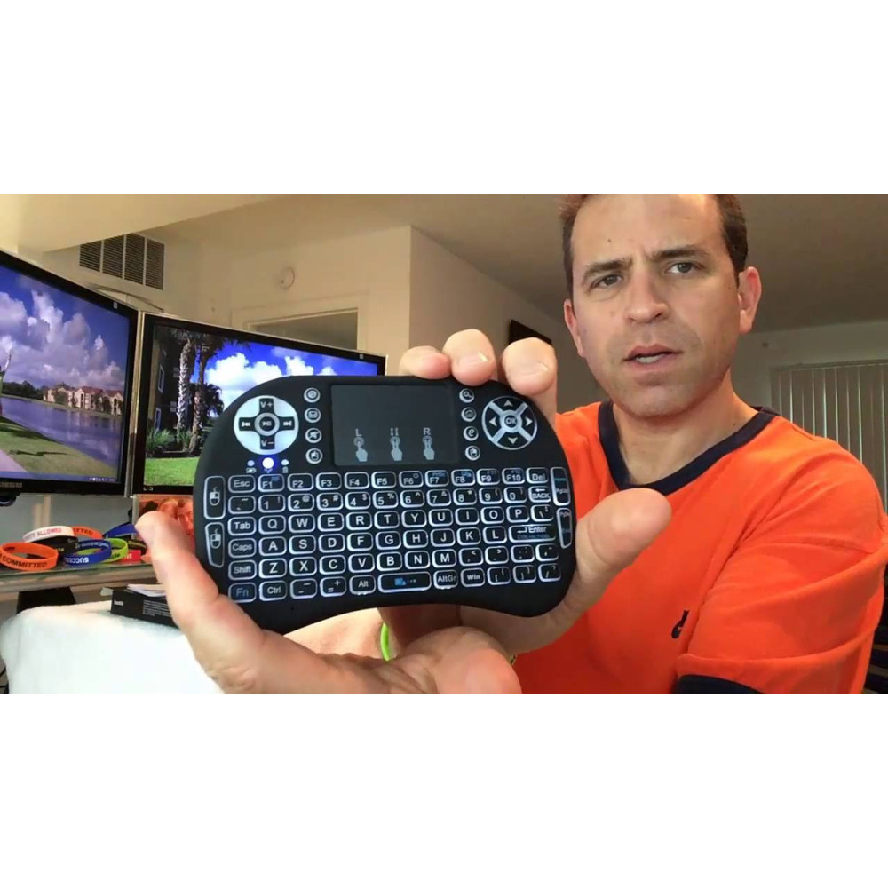 Mini Clavier Bluetooth Android RGB -V2