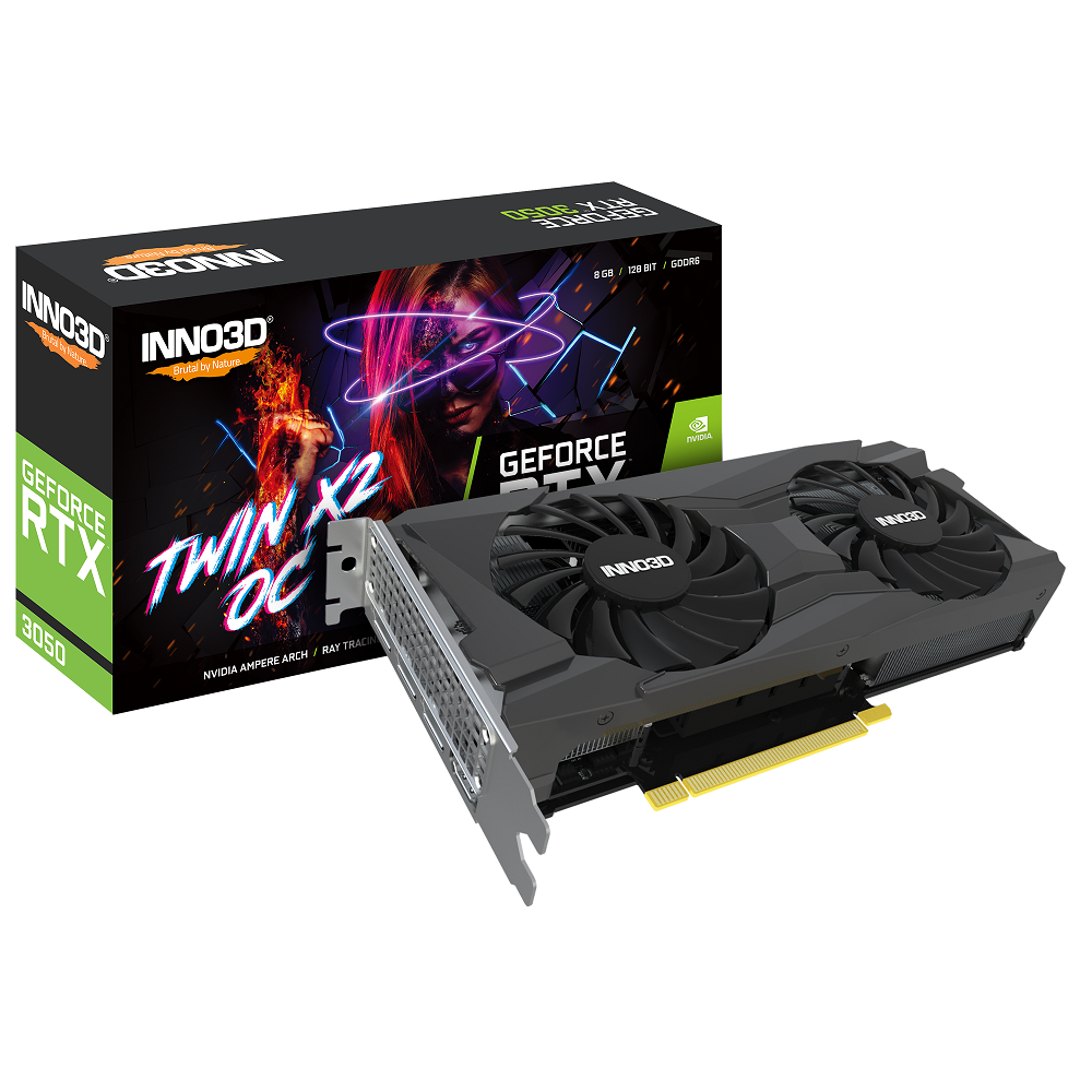 INNO3D GEFORCE RTX 3050 TWIN X2 OC | Carte graphique Tunisie | Tunisianet