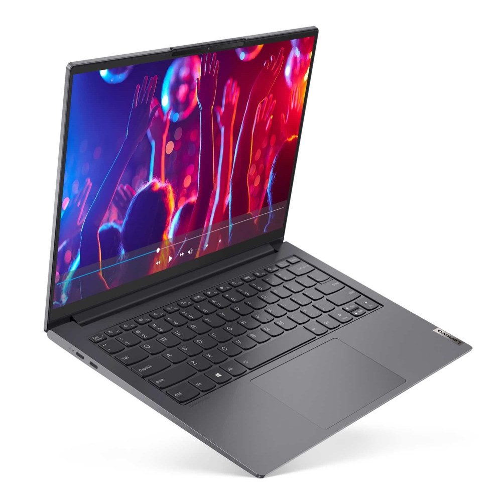 PC Portable Lenovo Yoga Slim 7 Pro 14ACH5 / Ryzen 5 5600H / 16 Go / Gris + 100 DT  Bon D'achat