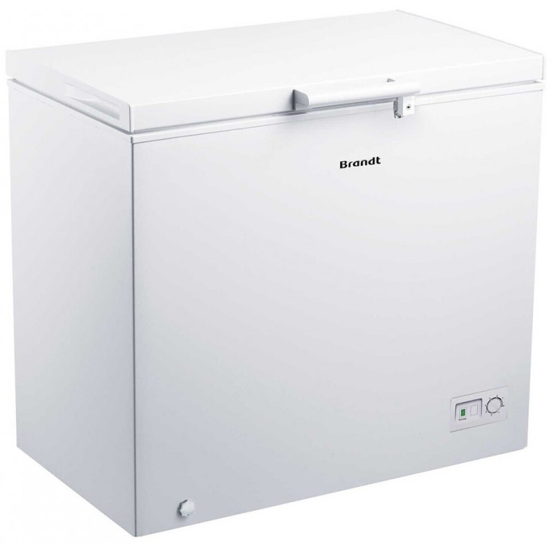 Congélateur Horizontal Brandt BFK727MSW / 240L / Blanc