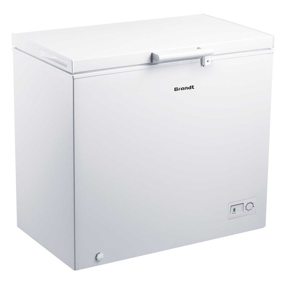 Congélateur Horizontal Brandt BFK727MSW / 240L / Blanc AVEC 100DT BON DE RÉDUCTION