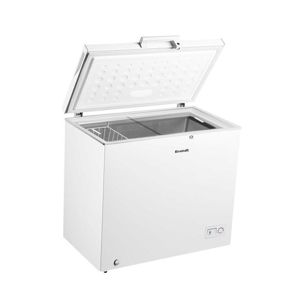 Congélateur Horizontal Brandt BFK727MSW / 240L / Blanc AVEC 100DT BON DE RÉDUCTION