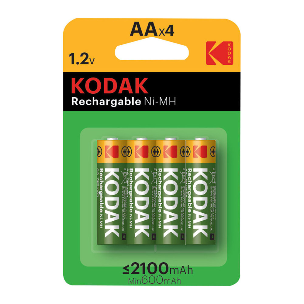 4x Piles Rechargeables Kodak HR06 en blister