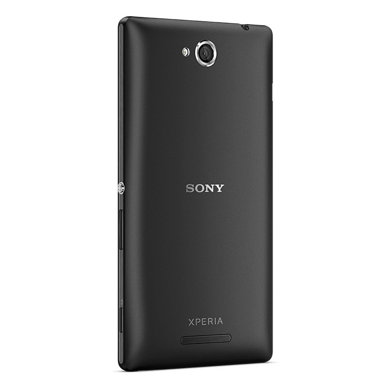 Téléphone Portable Sony Xperia C2305 / Double SIM / Noir