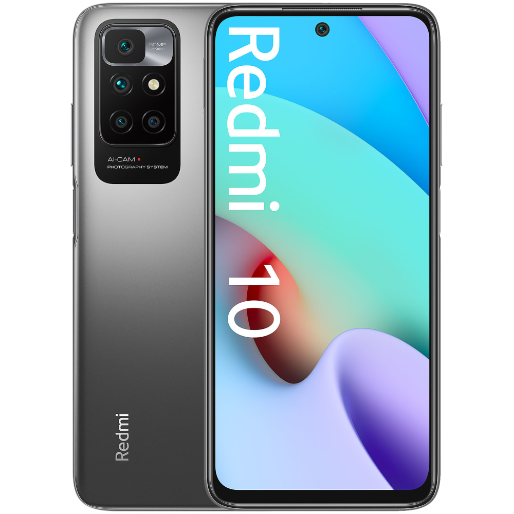 Smarthpone Xiaomi Redmi 10 2022 / 4 Go / 64 Go / 4G / Gris