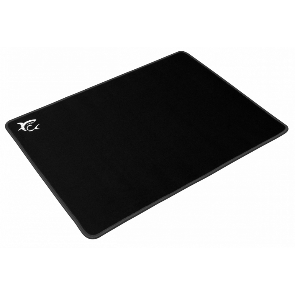 Tapis Souris White Shark Black Knight 400 x 300 MM