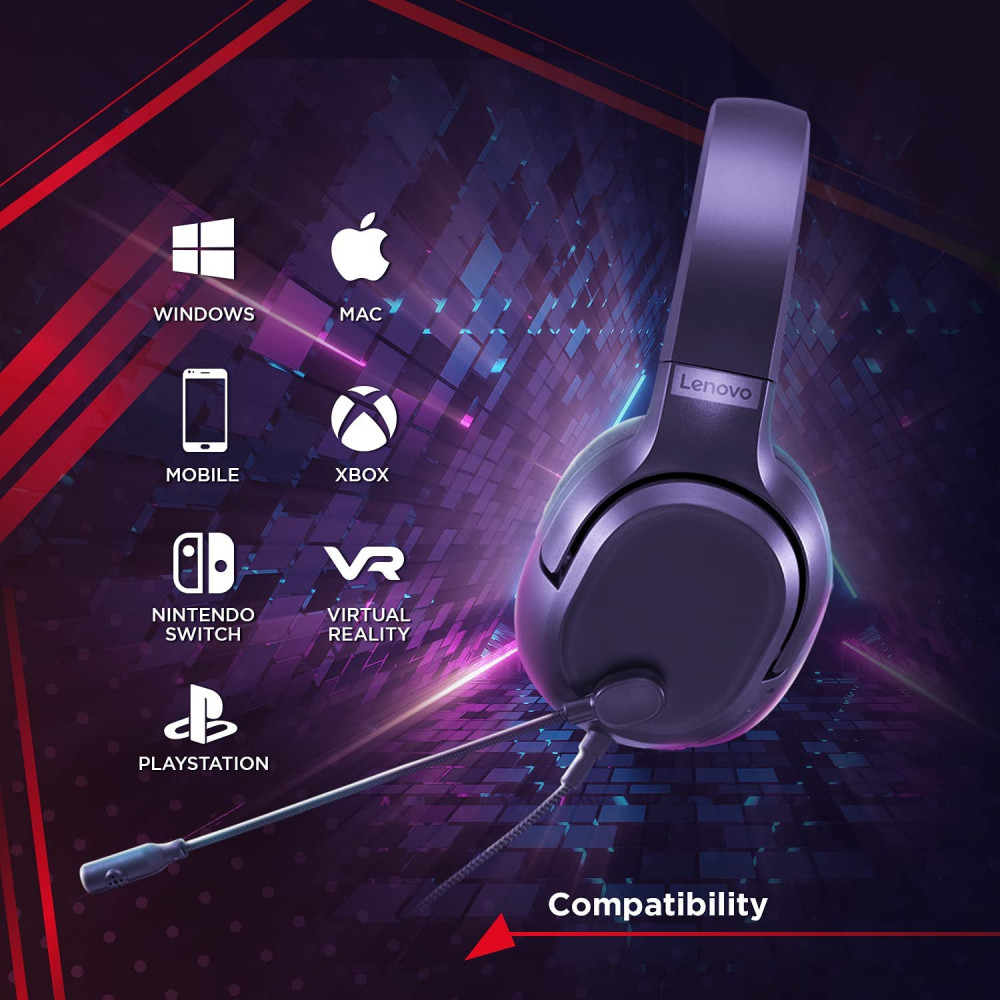 Casque Lenovo IdeaPad Gaming H100 / Noir
