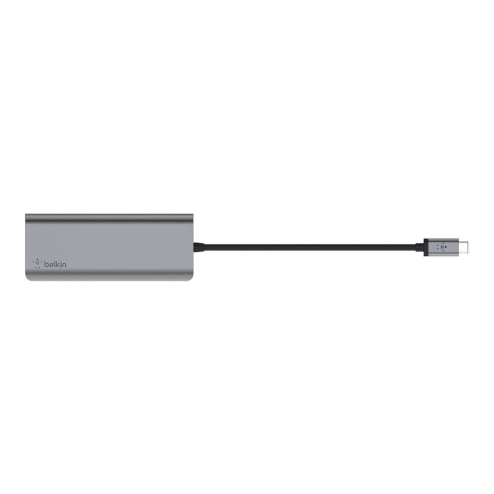 Hub USB-C Belkin multiport 6-en-1 / 1x HDMI / 2x USB-A / 1x RJ45 / 1x SD