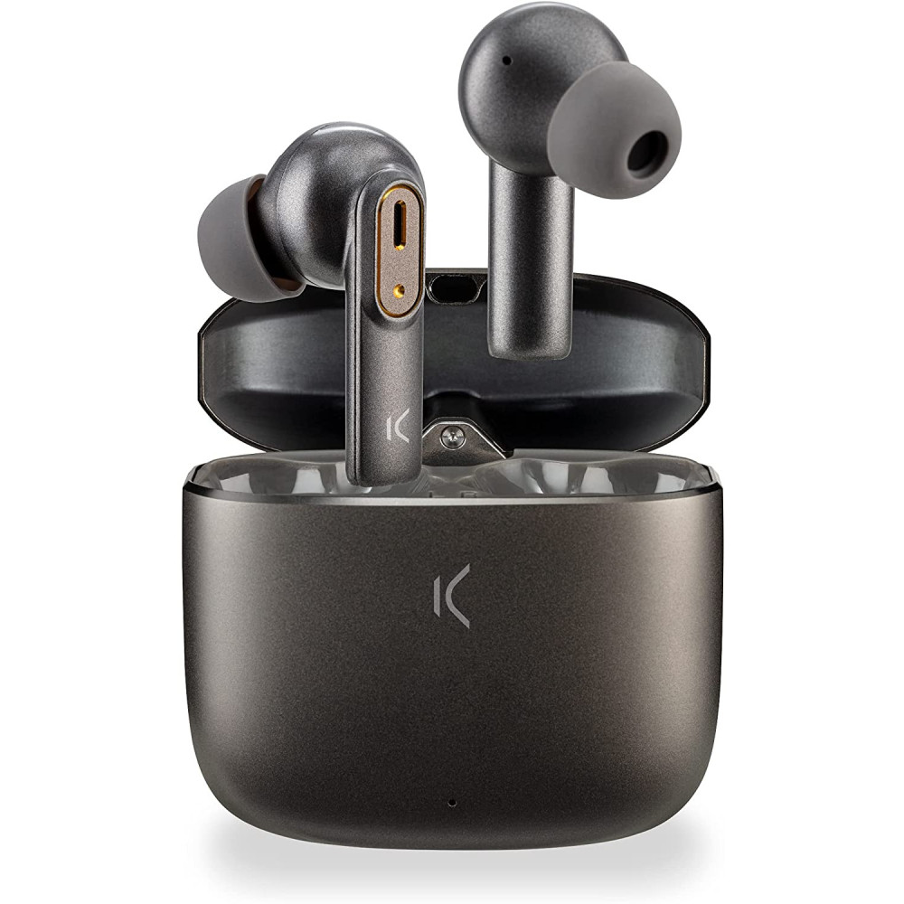 Écouteurs Sans Fil Ksix Spark avec Micro / Gris