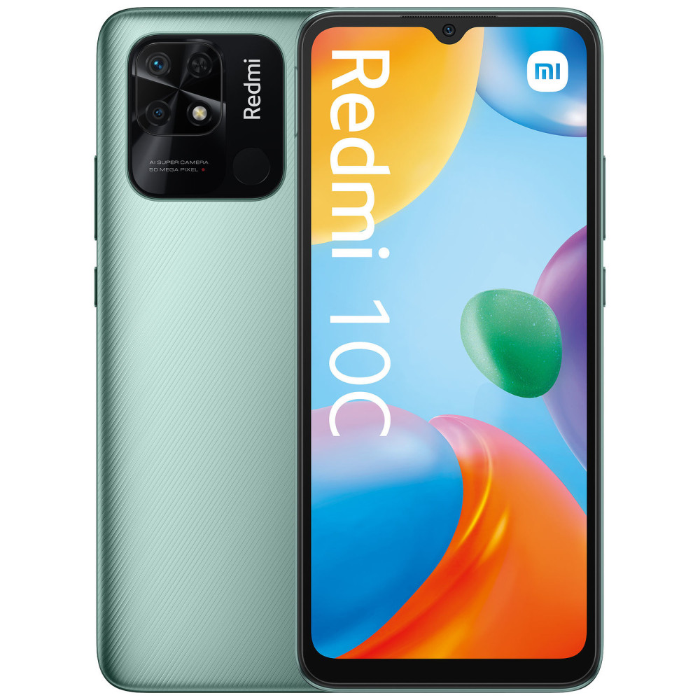 Smartphone Xiaomi Redmi 10C / 4G / 4 Go / 128 Go / Vert
