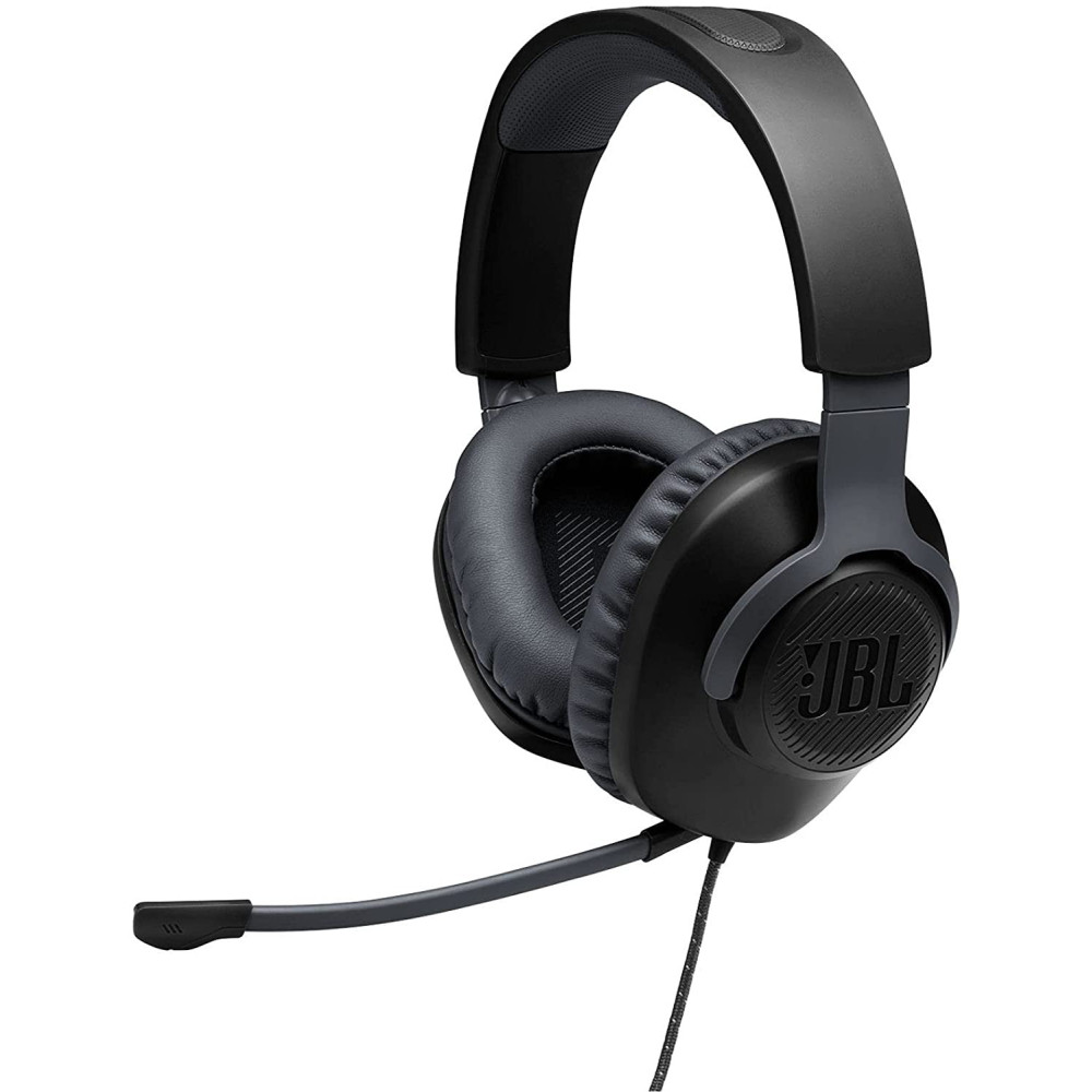 Casque gaming circum-auriculaire filaire avec micro JBL Quantum 100 / Noir