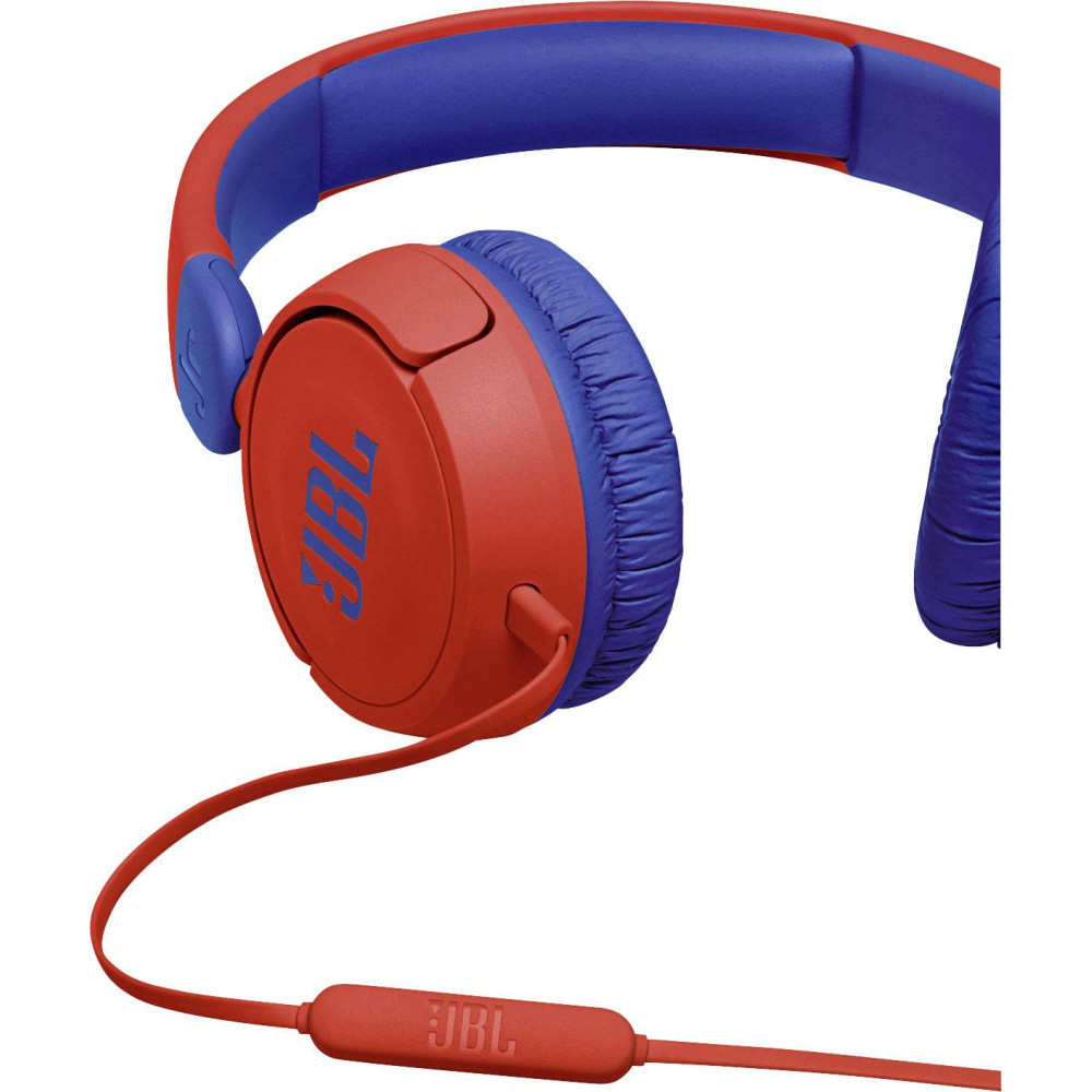Casque filaire pour enfants JBL Jr310 / Bleu et Rouge