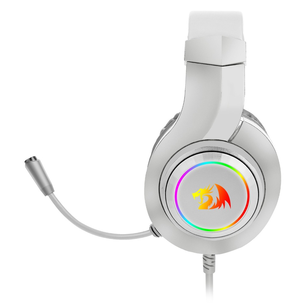Casque Micro Gaming Redragon Hylas H260 RGB / Blanc