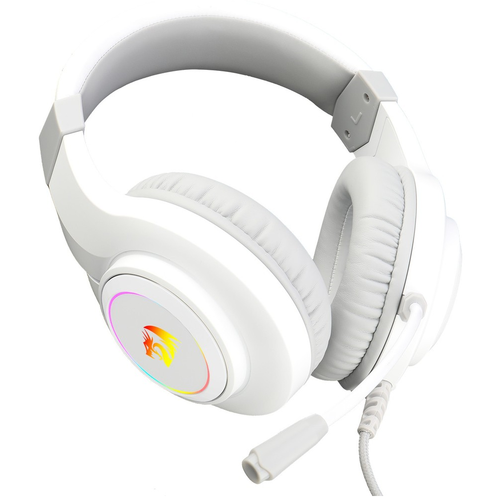 Casque Micro Gaming Redragon Hylas H260 RGB / Blanc