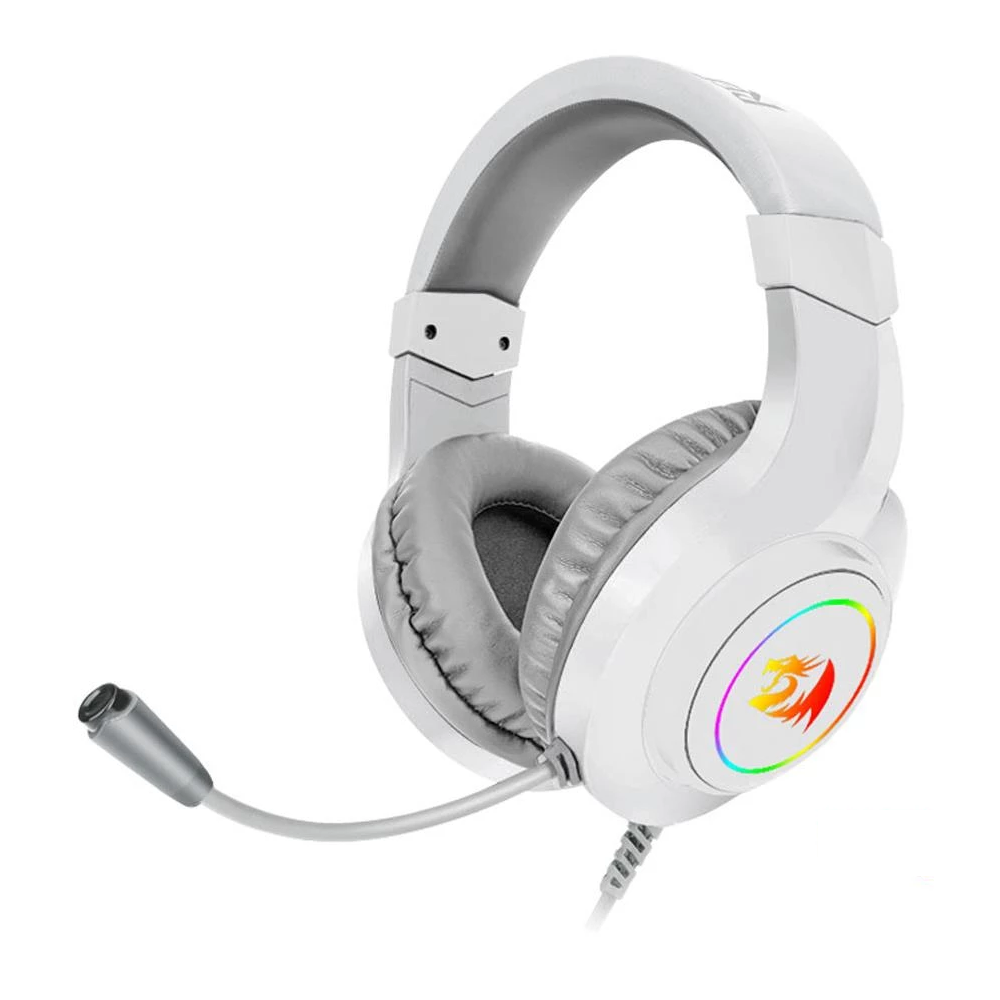 Casque Micro Gaming Redragon Hylas H260 RGB / Blanc