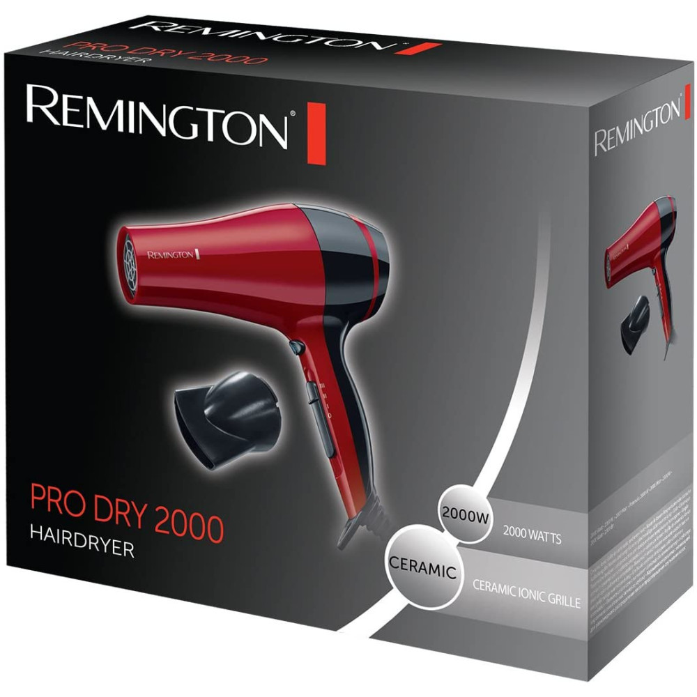Pack Remington : Sèche-cheveux D3080 +  Lisseur Slim S1450