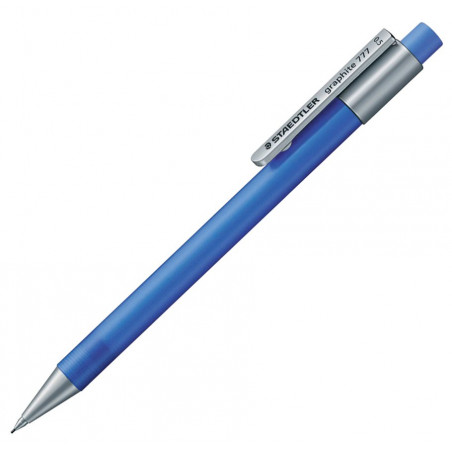 Staedtler Graphite 777 1 Portaminas 0.5mm 1 Tubo De Minas HB - Cuerpo Engomado - Guia De Mina