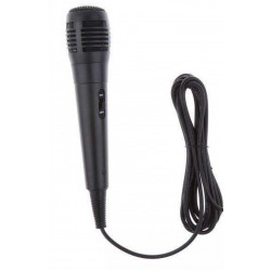 Magic Sing Karaoké Câble professionnel Microphone de karaoké dynamique pour  chanter, micro portatif en métal compatible avec machine à karaoké