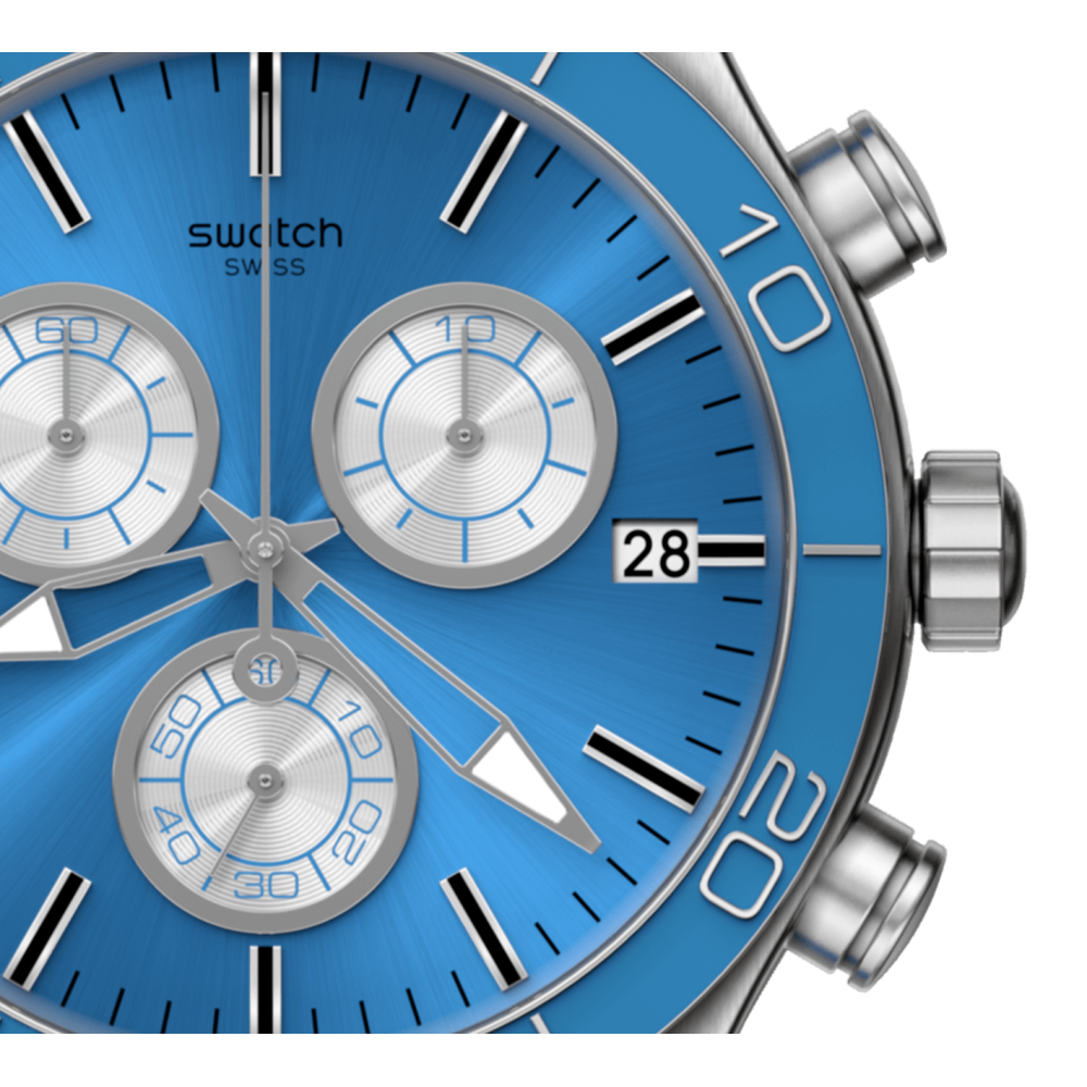 Montre mixte Swatch BLUE IS ALL YVS485