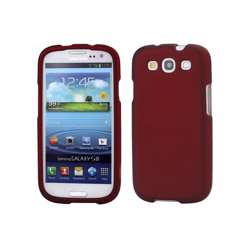 Etui en Silicone Pour Samsung Galaxy  S3 / Rouge