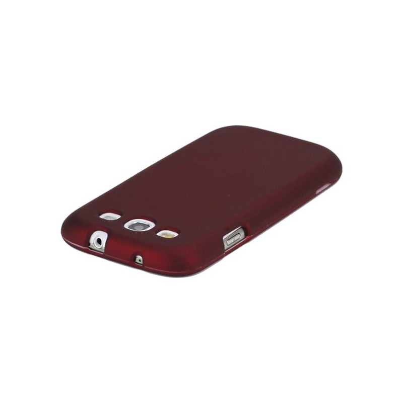Etui en Silicone Pour Samsung Galaxy  S3 / Rouge