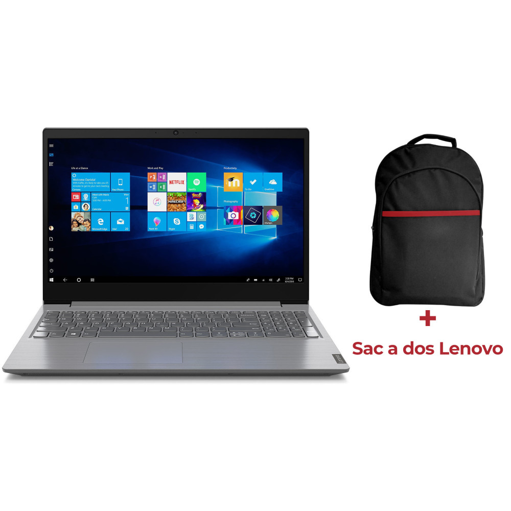 Pc Portable Lenovo V14 IGL / Dual Core / 4 Go / 128 Go + 1 To + Sac a Dos Lenovo