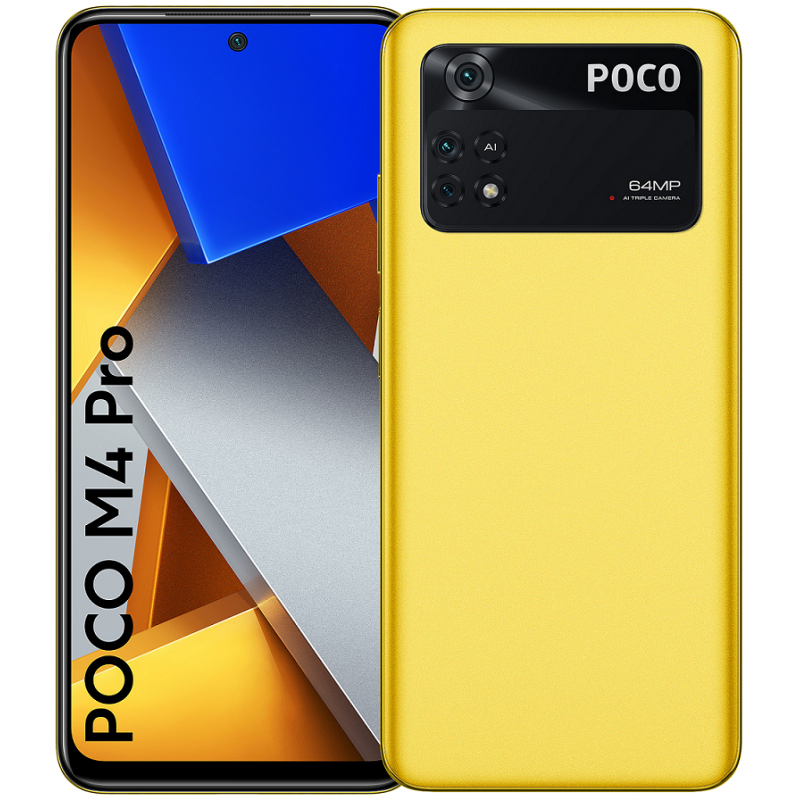 Smartphone Xiaomi Poco M4 Pro / 4G / 8 Go / 256 Go / Jaune