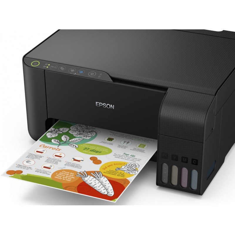 IMPRIMANTE JET D'ENCRE À RÉSERVOIR INTÉGRÉ EPSON ECOTANK L3150 3EN1 COULEUR  - WI-FI