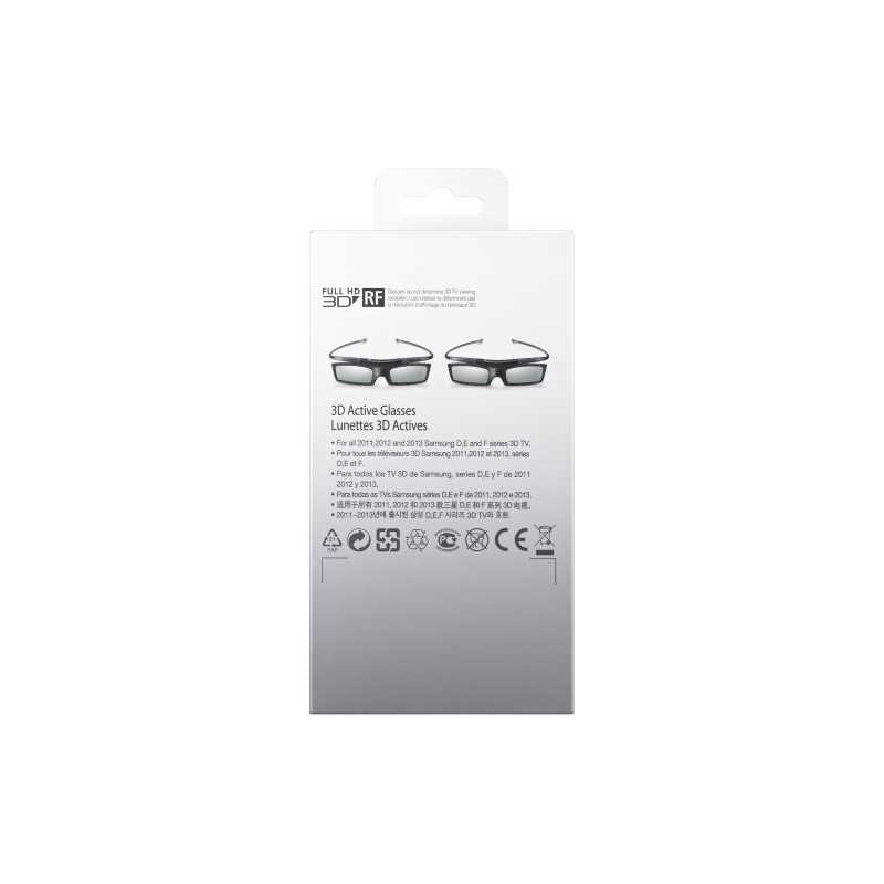 2 paires de Lunettes 3D à piles Samsung SSG-P51002/XC