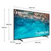 TV Samsung 55 " BU8000 Crystal UHD 4K Smart TV + Abonnement OTT 18 mois Offert + Smartphone SAMSUNG GALAXY A04E 3 GO / 64 GO Offert