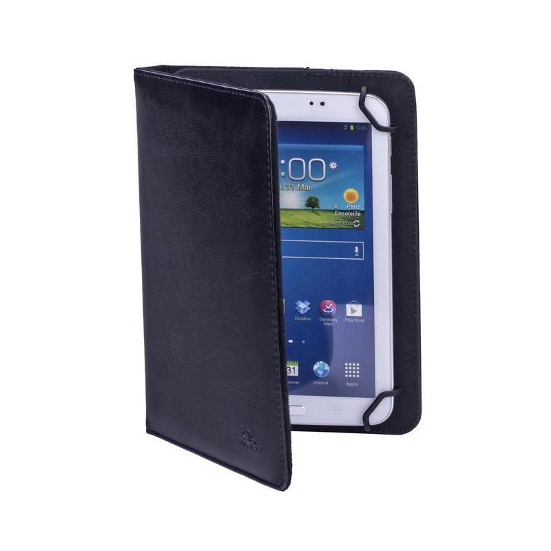 Etui en cuir pour tablette 7"/8" Noir