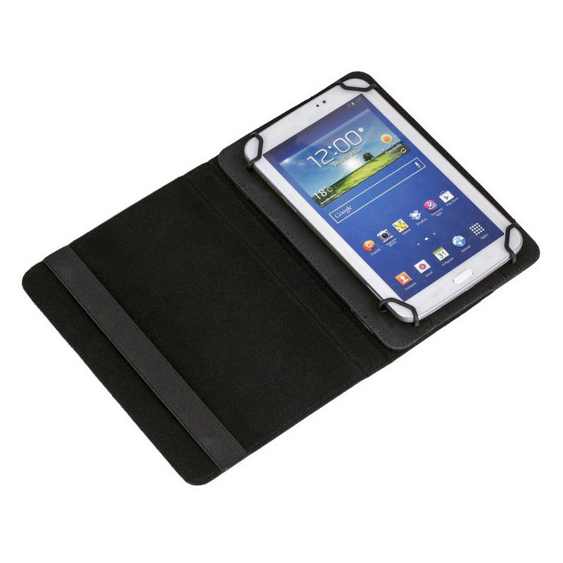 Etui en cuir pour tablette 7"/8" Noir