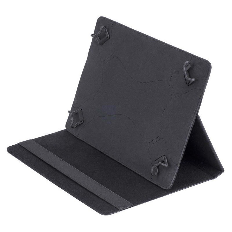 Etui en cuir pour tablette 9"/10.1" Noir