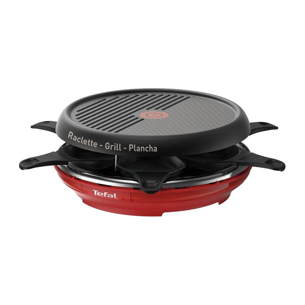 Appareil à Raclette Colormania 3 en 1 TEFAL RE12A512 / Rouge