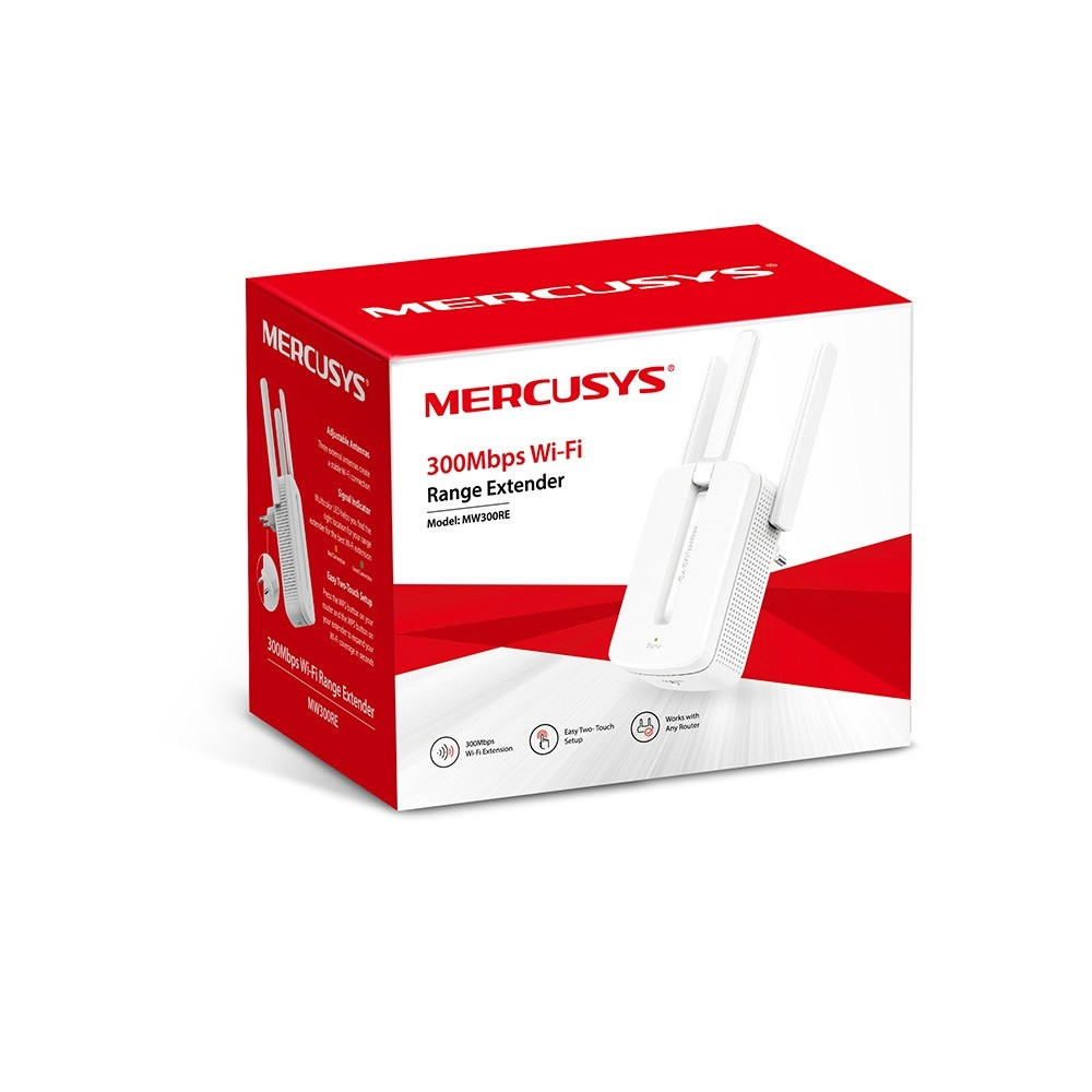 Répéteur WiFi 300 Mbps MERCUSYS MW300RE