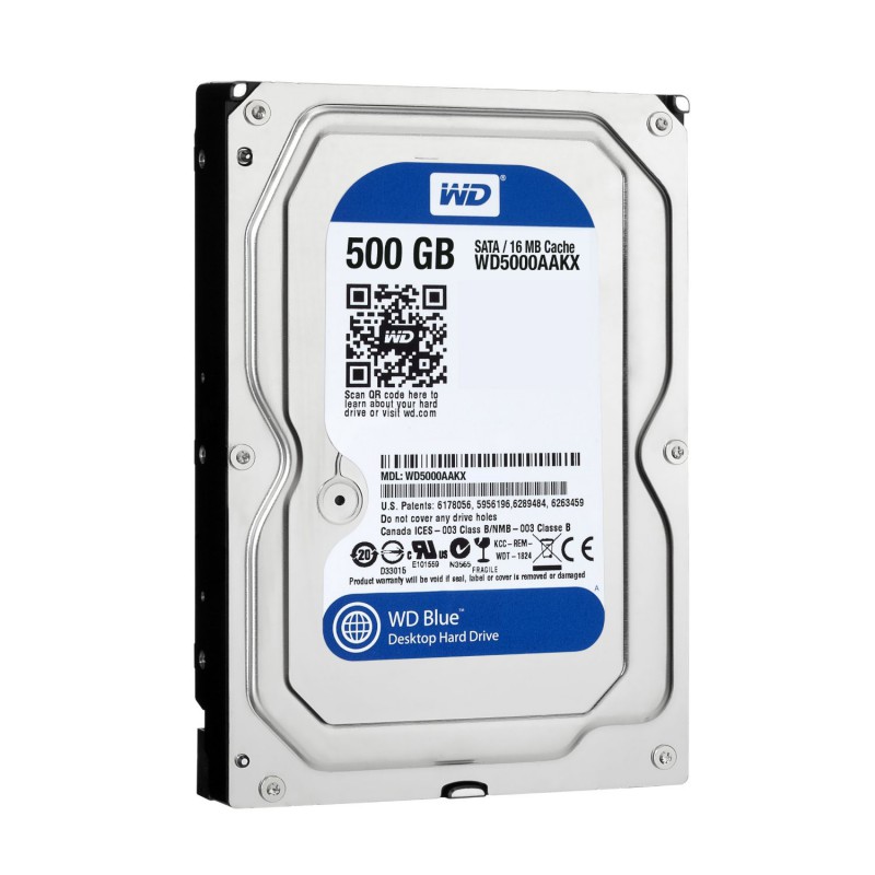 Disque Dur Interne 3.5 Western Digital Blue 500 Go