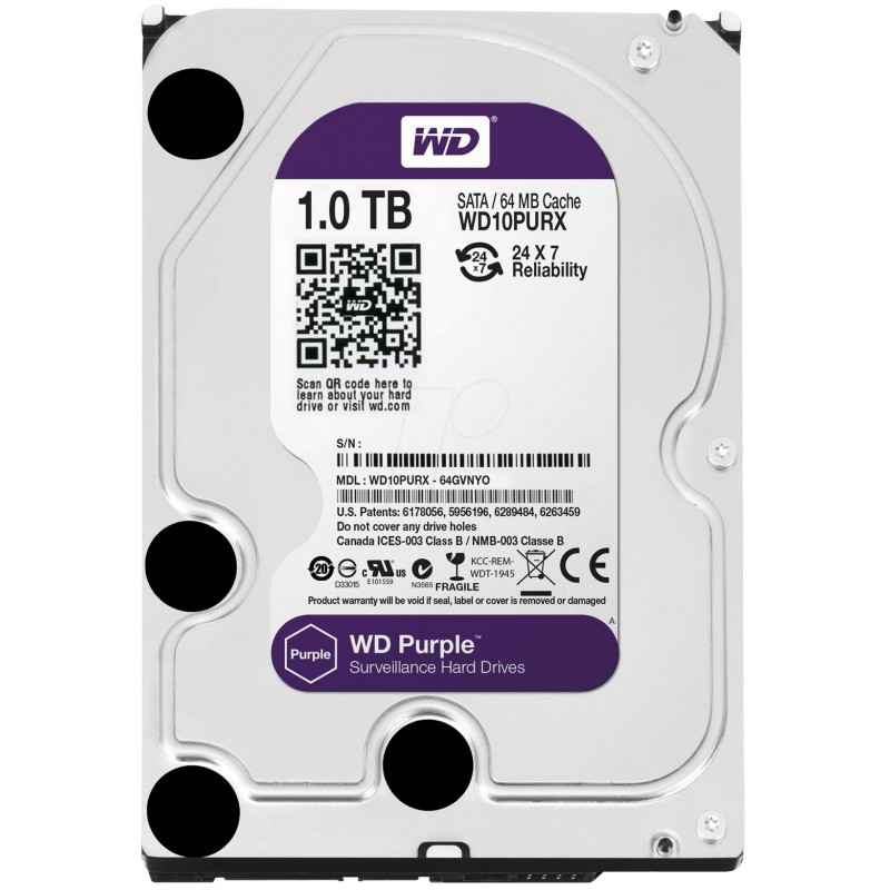 Disque Dur Interne 3.5" Western Digital 1 To