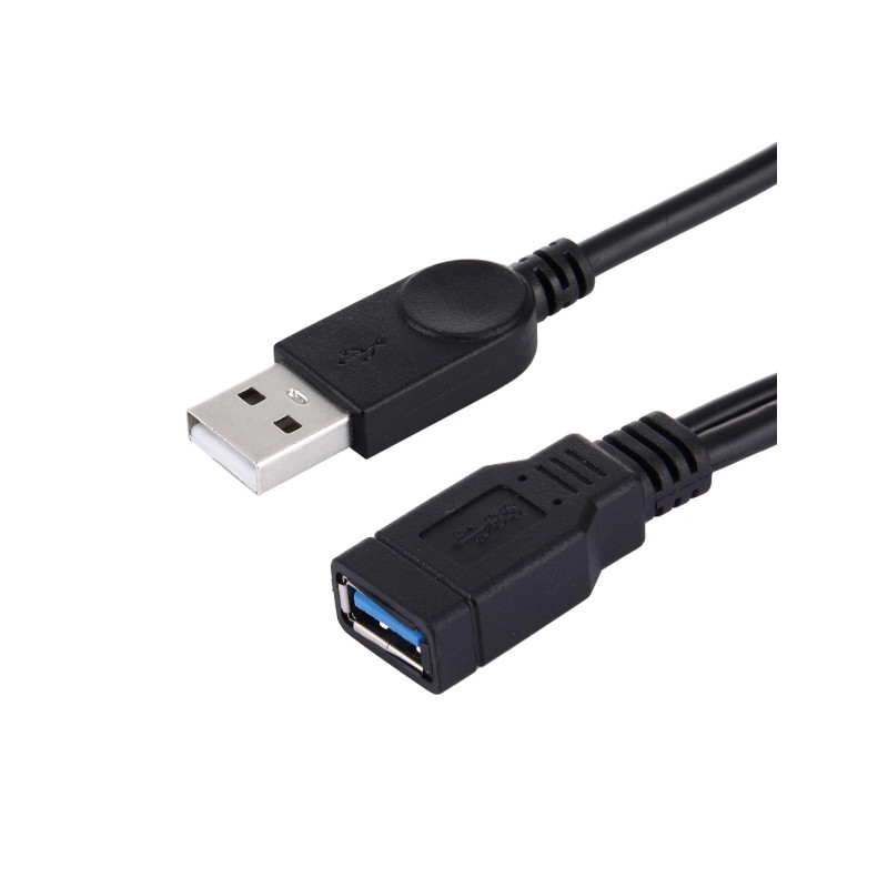 Electop Câble répartiteur USB 2.0 femelle vers mâle, USB A mâle